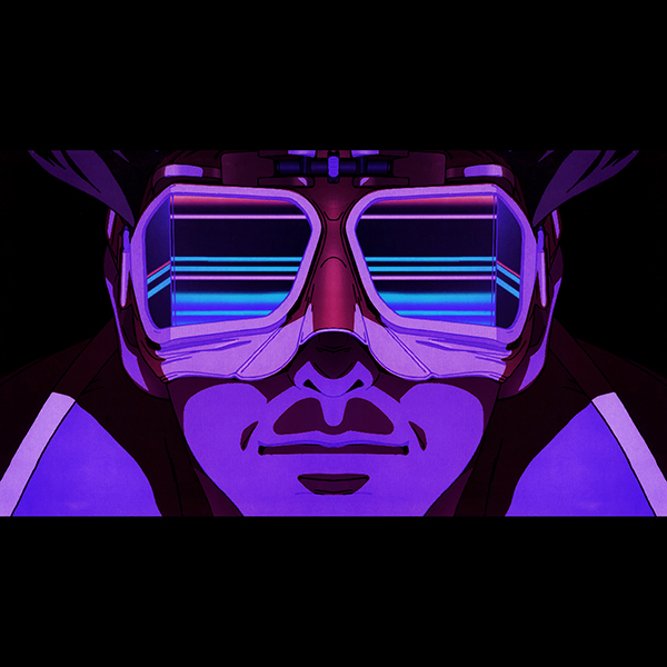 Mirror image from Ken Ishii's EXTRA music video