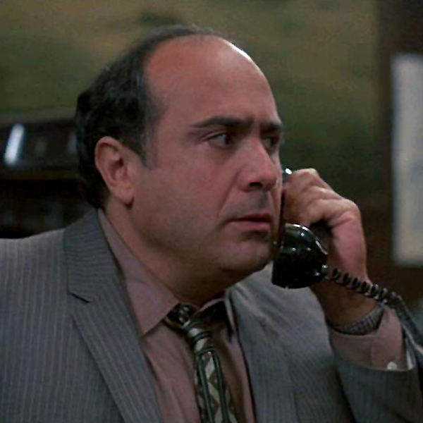 Danny DeVito answers the phone in Tin Men
