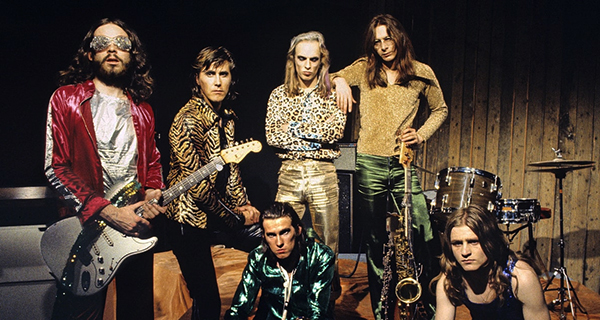 The glam-era Roxy Music, with Eno still in tow