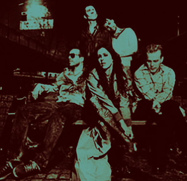 A rare promo shot of Whale, encapsulating the casual meta-cool of their time.